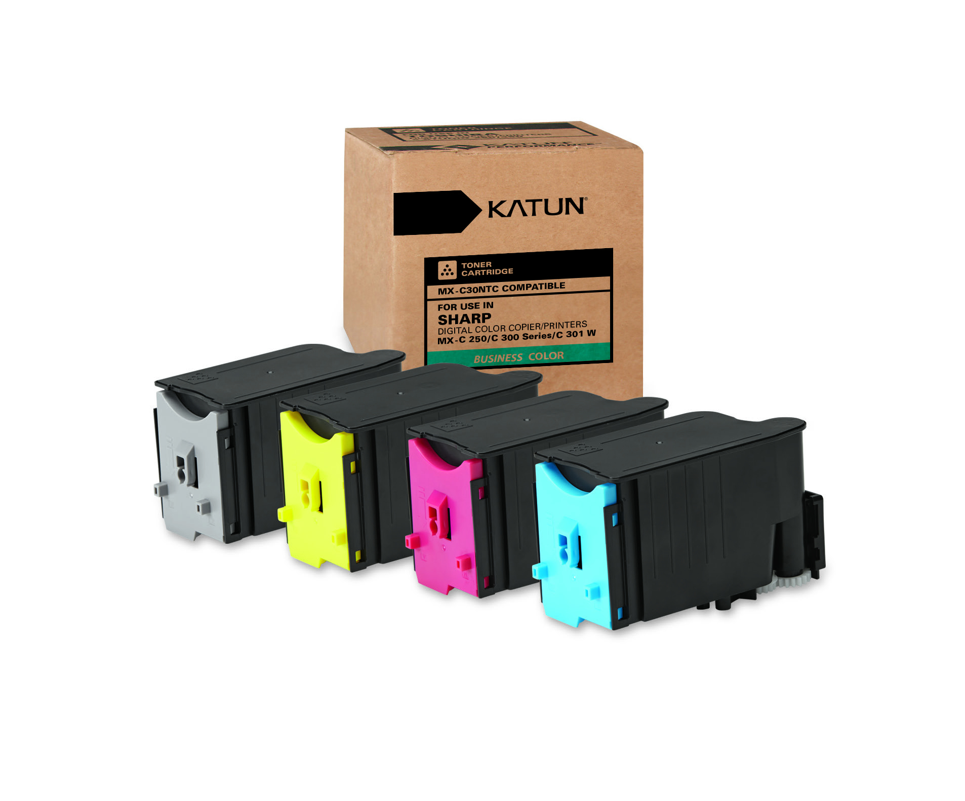 47898 Katun Toner Cartridge Cyan, Business Color Factory Sealed