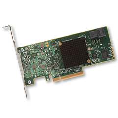 LSI MegaRAID SAS 9341-4i - Storage Controller (RAID) - 4 Channel - SATA 6Gb/s / SAS 12Gb/s Low Profile - 1.2 GBps - RAID 0, 1, 5, 10, 50, JBOD - PCIe 3.0 X8 05-26105-00 - C2000
