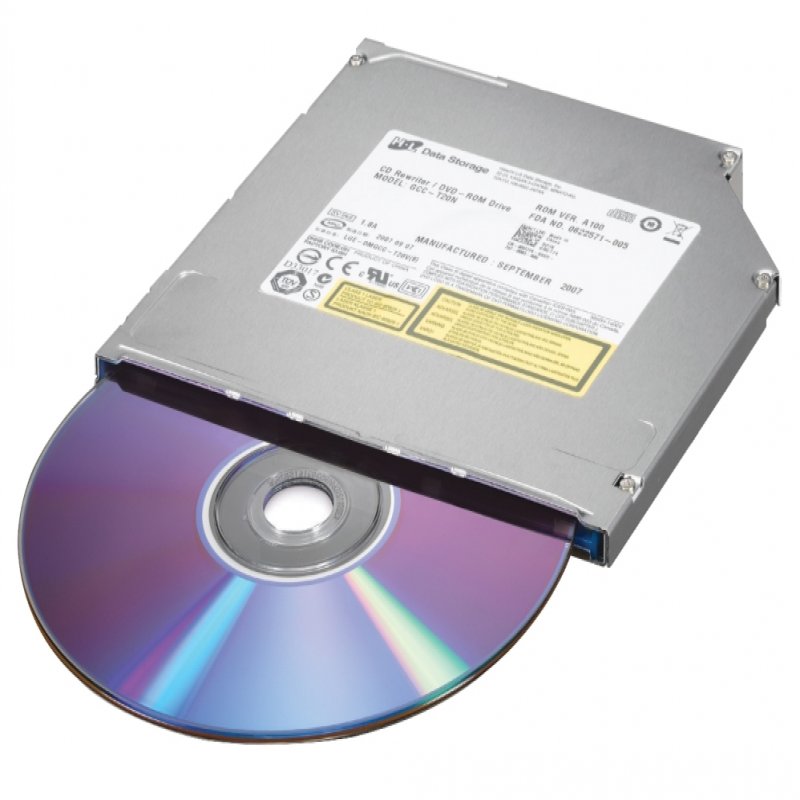 LG Internal Ultra Slim DVD-RW 9.5mm Slot GS40N.ARAA10B - CMS01