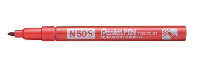 pentel N50s Perm Mkr Rd Pk12 N50s-b - AD01