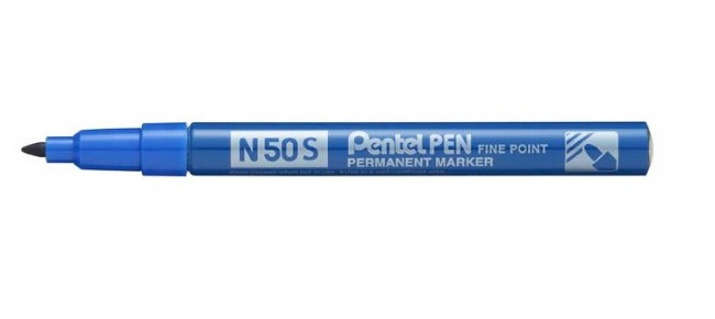 pentel N50s Perm Mkr Bl Pk12 N50s-c - AD01