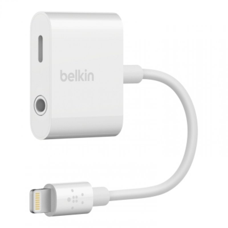 3.5 Mm Audio+charge Rockstar 4in Wht F8j212btwht - WC01