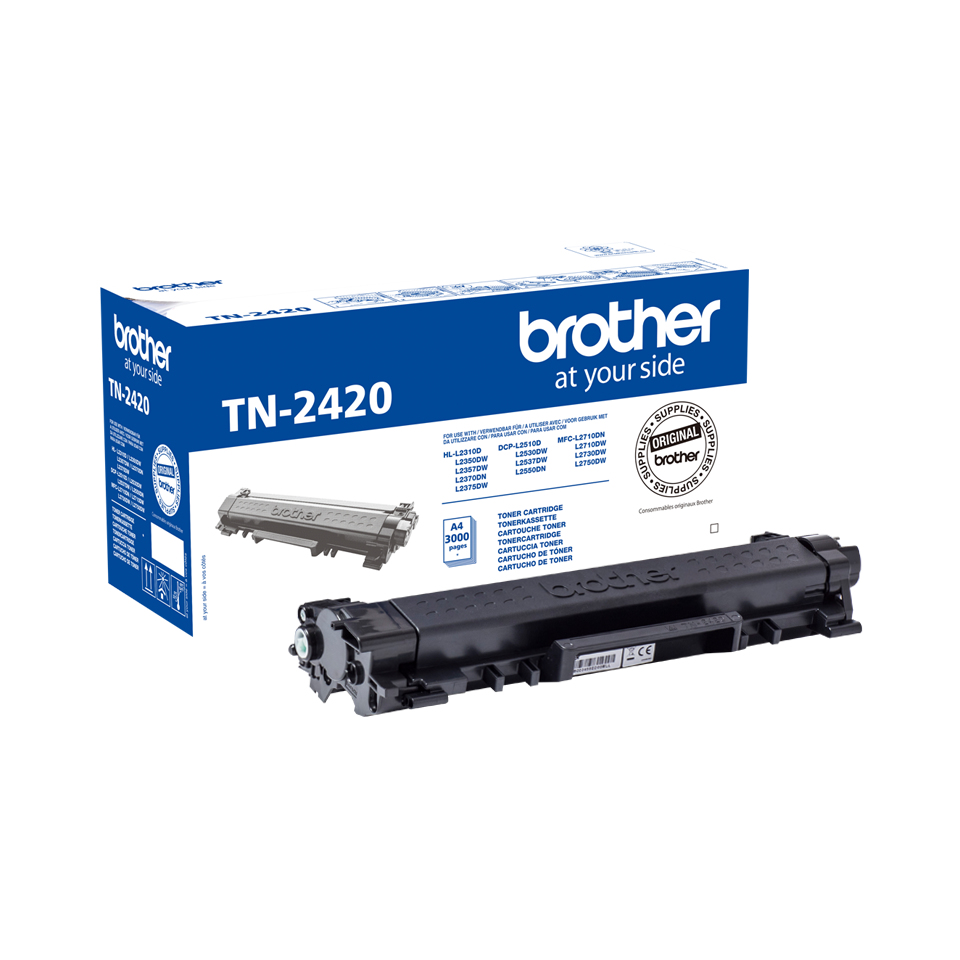 Brother Compat TN2420 Black Toner 3k TN-2420 - rem01