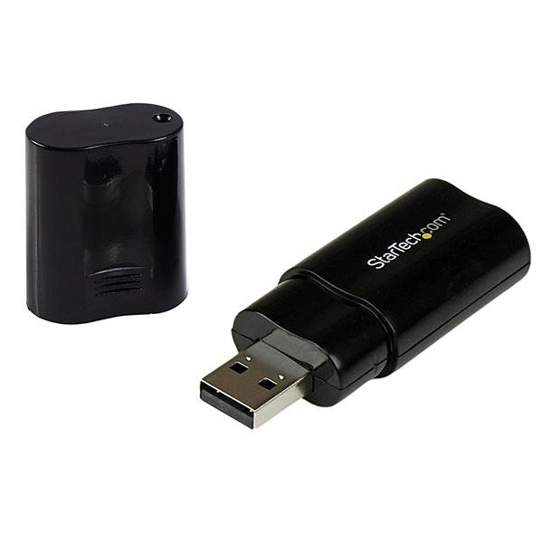 Startech - Io Networking         Usb Stereo Audio Adapter            External Sound Card                 Icusbaudiob