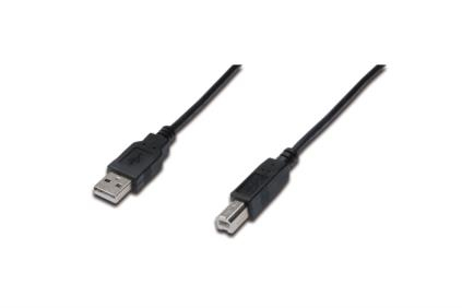 Assmann - Dc Pos                 Usb Conn. Cable A B 1.0m            Usb 2.0 Suitable                    Ak-300102-010-s