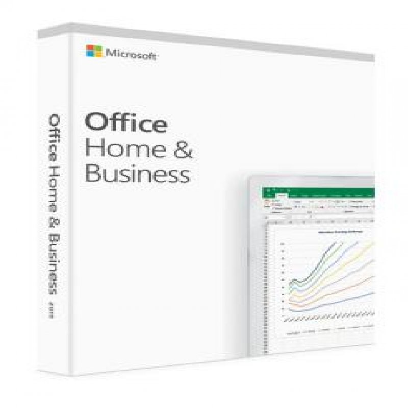 Microsoft Office Home And Business 2019 English Eurozone Medialess T5d-03216