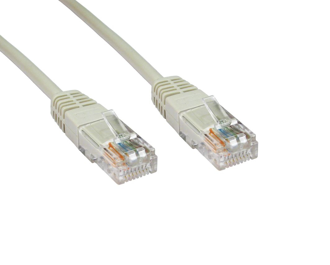 0.25m Cat 6 Utp  Moulded Cable Grey  Ert-600-h - WC01