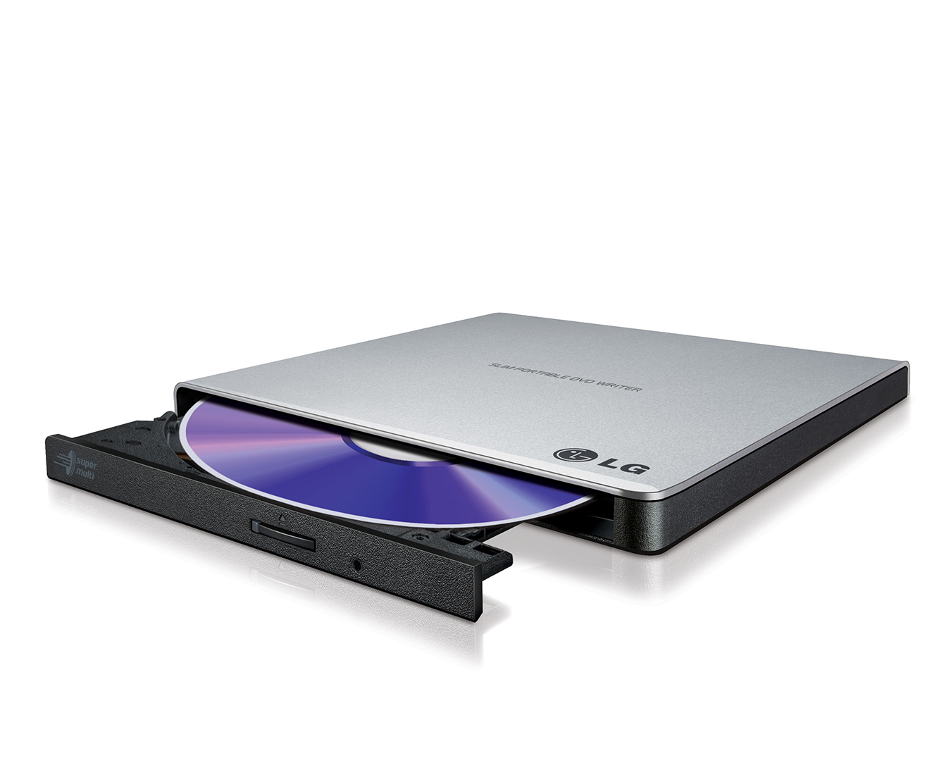 LG Ext 9.5mm Base DVD-W Silver GP57ES40.AHLE10B - CMS01