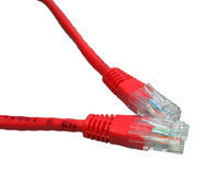 0.25m Network 5e Moulded Boot-red- 99trt-600-hr - WC01