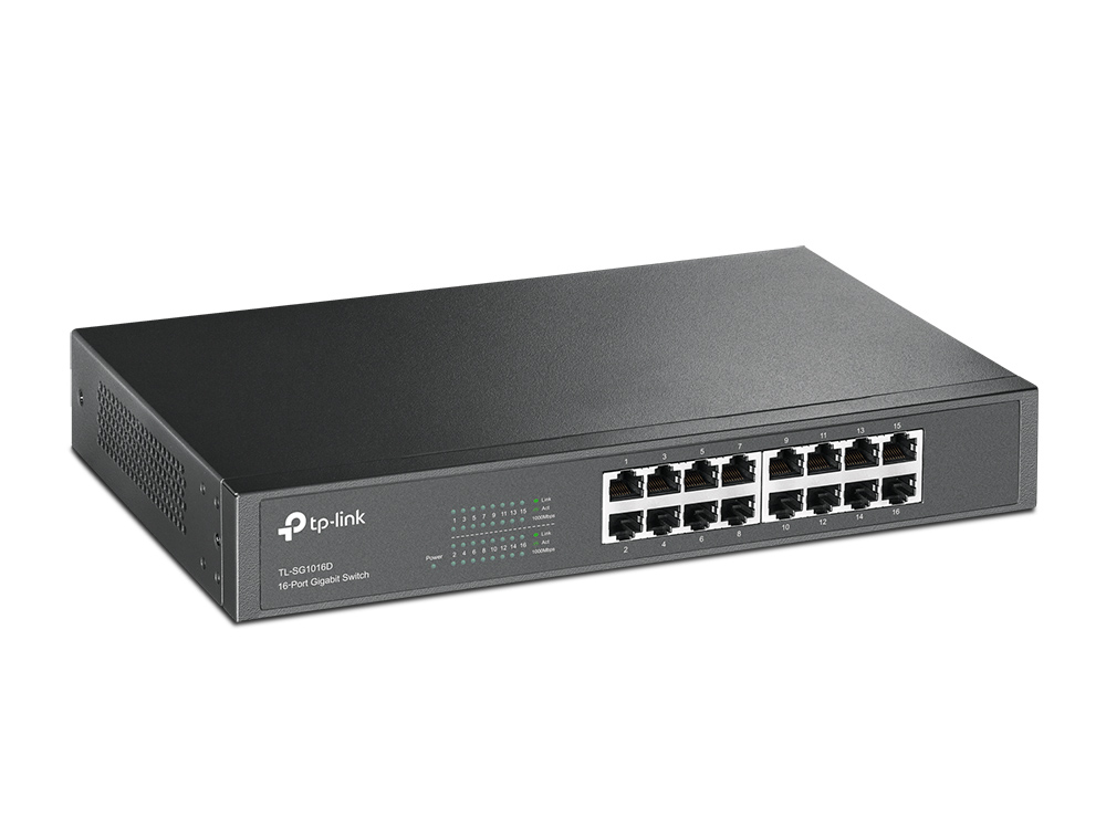 tp link 16 Port Gigabit Ethernet Desktop Switch Tl-sg1016d - AD01
