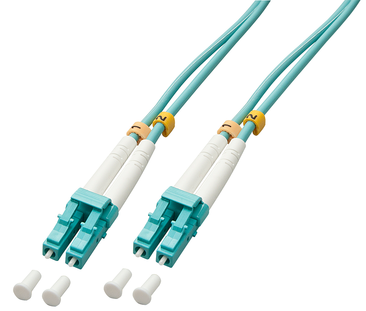 46371 lindy 2m Lc-lc Om3 Fibre Patch Cable - NA01