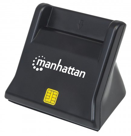 Manhattan                        Usb 2.0 Smart/sim Card Reader-      Stand Contact Reader Desktop     In 102025