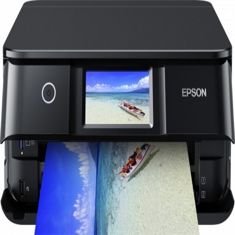 Epson Expression Photo Xp-8600 Inkjet -3-in-1 A4 Photo Printer -A4 3-in-1 Photo Printer-Wi-Fi, Wi-Fi Direct-Claria Photo HD Inks C11CH47401