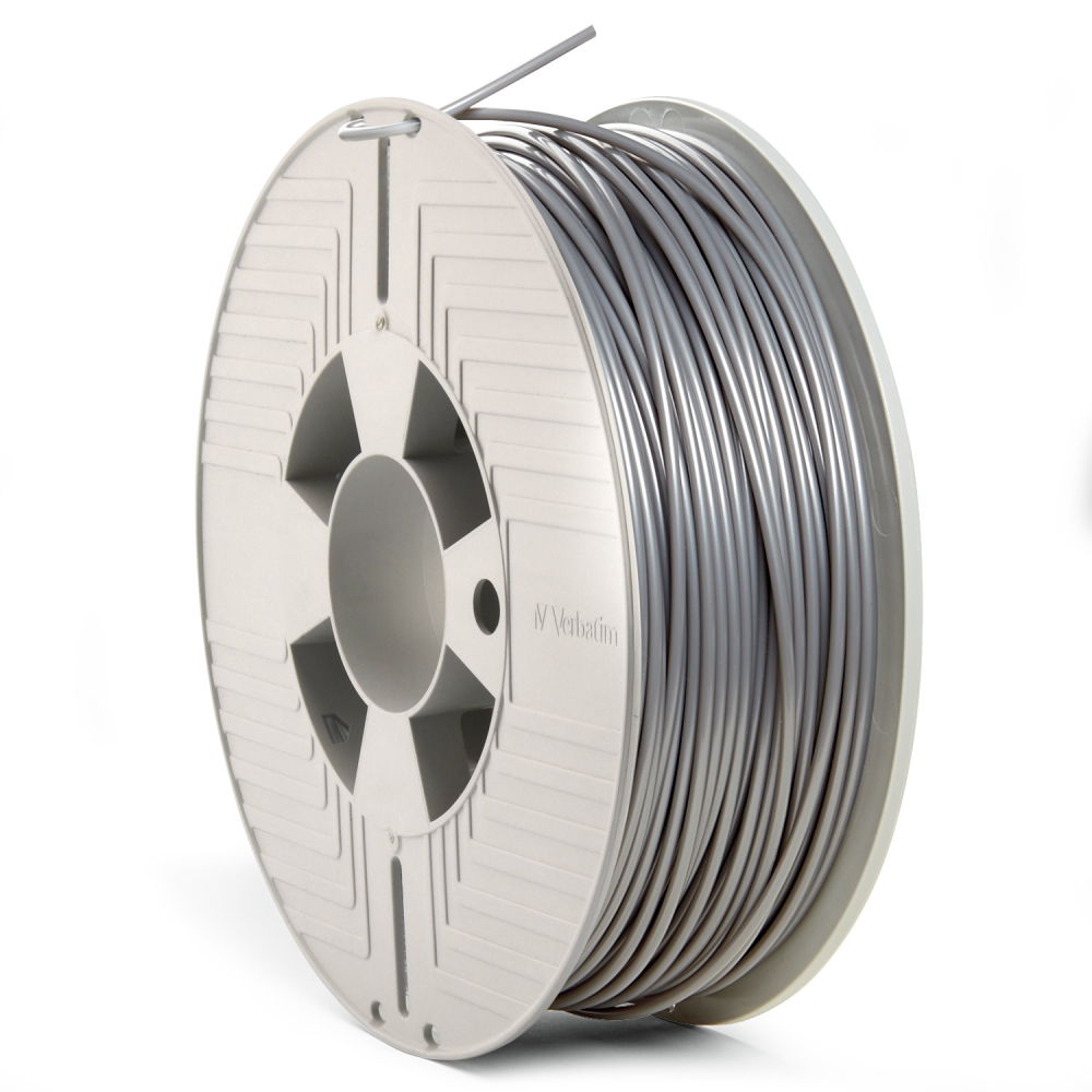 Verbatim PLA 2.85MM SLVR/METAL GREY 1KG 55329 - CMS01