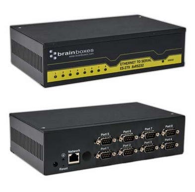 Brainboxes Ethernet To 8 X Ser Es-279 - NA01