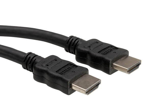 11.04.5576 ROLINE HDMI HS Cable A-A. M/M. Black. 10m Factory Sealed