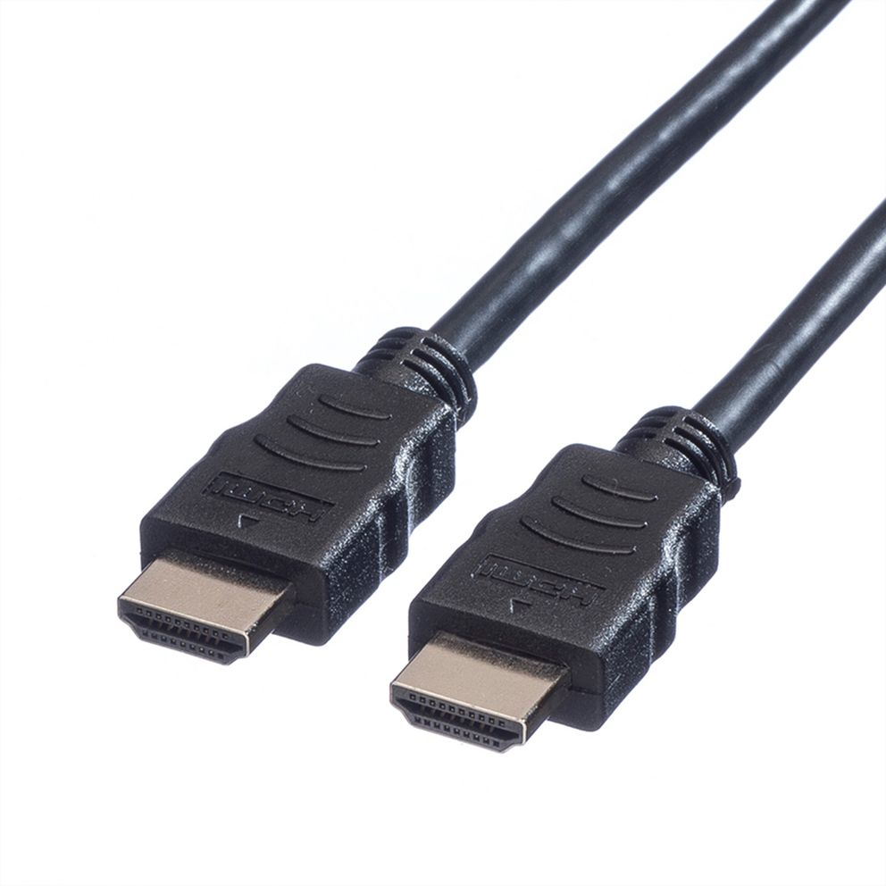 11.99.5531 VALUE HDMI HS Cable+Ethernet. A-A. M/M. Black 1.5m Factory Sealed