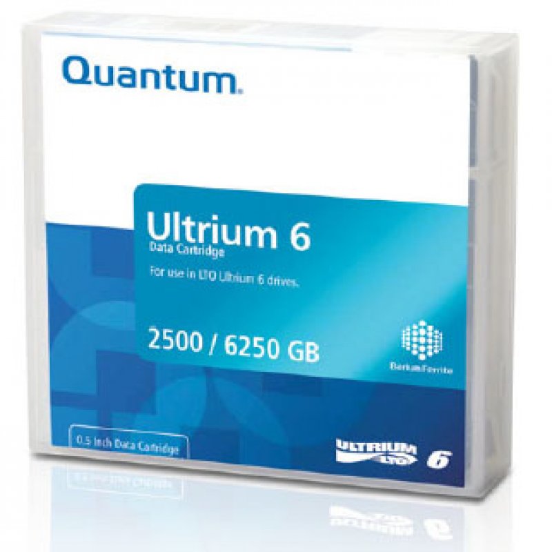 Quantum Ultrium LTO6 Tape Cartridge MR-L6MQN-03 - CMS01