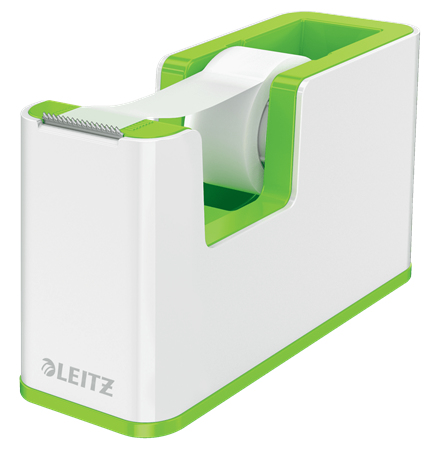acco Leitz Wow Tape Dispenser Dual Colour White/green 53641054 - AD01