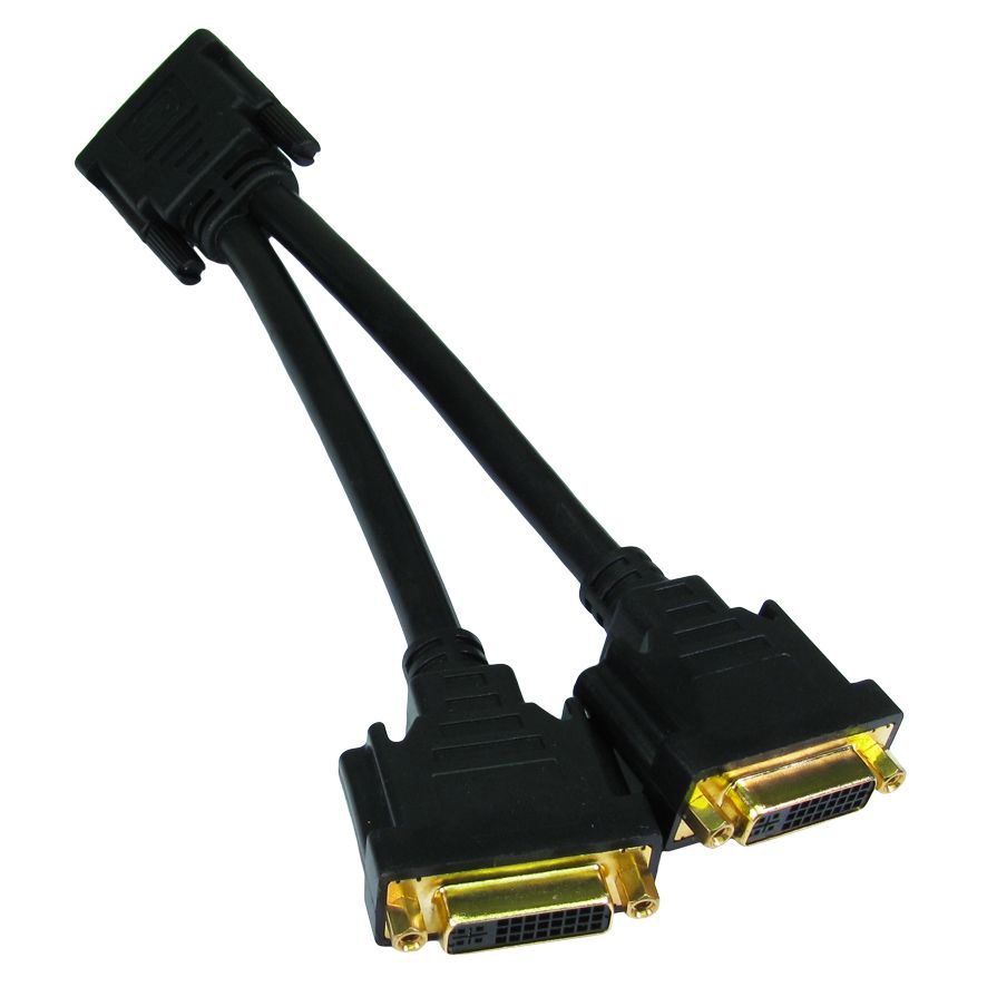 0.2m Dvi Split Cbl Dvi D To 2 X Dvi Cdl-dv188 - WC01
