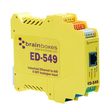 Brainboxes Ethernet To 8 X Io Ed-549 - NA01