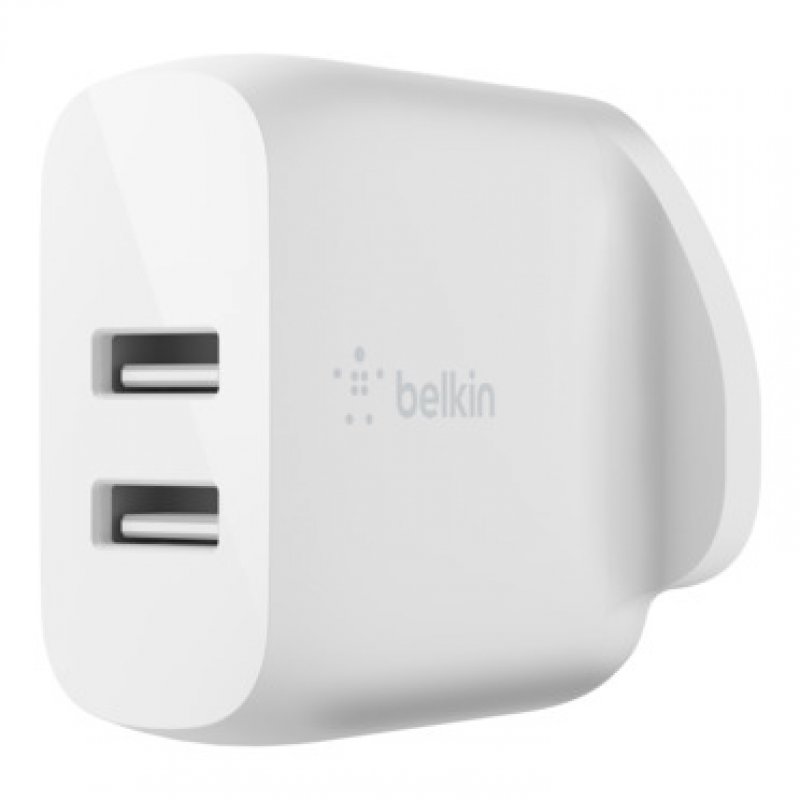 Dual Usb-a Wall Charger 12w Wht Wcb002mywh - WC01