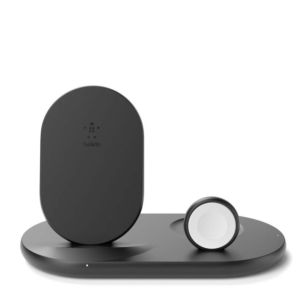 3in1 Wireles Pad/stand/aplwatch Blk Wiz001mybk - WC01