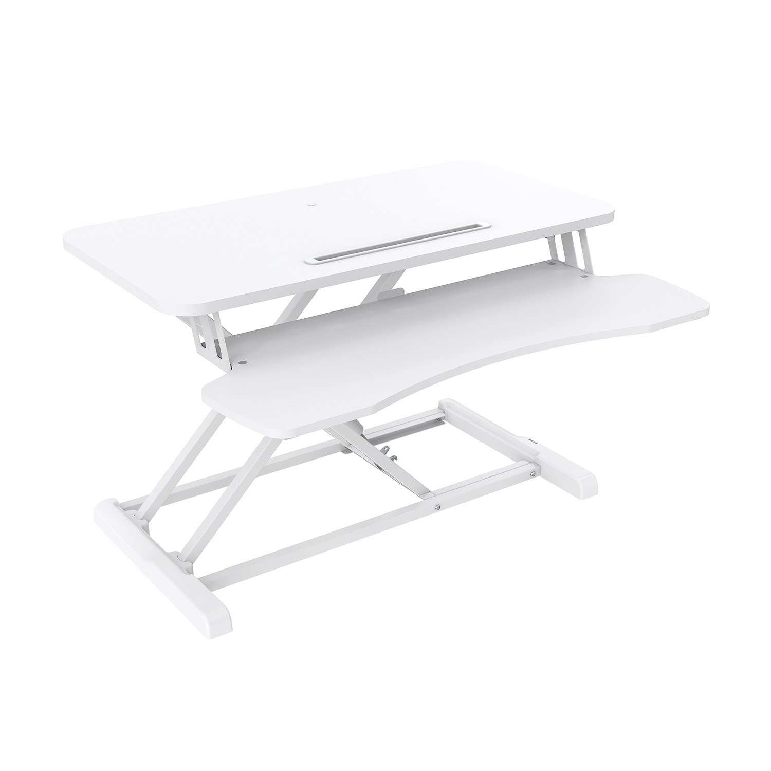 V7 - Mounts And Stands           Sit-stand Essential Workstation     White Ergonomic In                  Dt2ssw