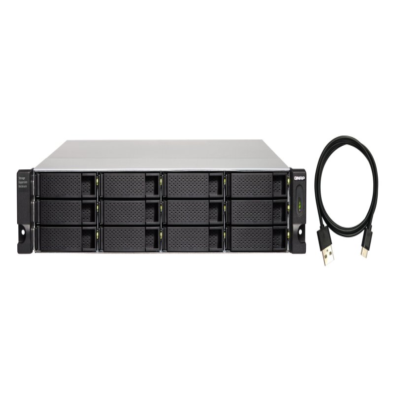 QNAP TL-R1200C-RP 12bay Rackmount TL-R1200C-RP - CMS01