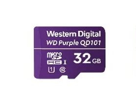 WD Purple SC QD101 WDD032G1P0C - Flash Memory Card - 32 GB - UHS-I U1 / Class10 - MicroSDHC - Purple WDD032G1P0C - C2000