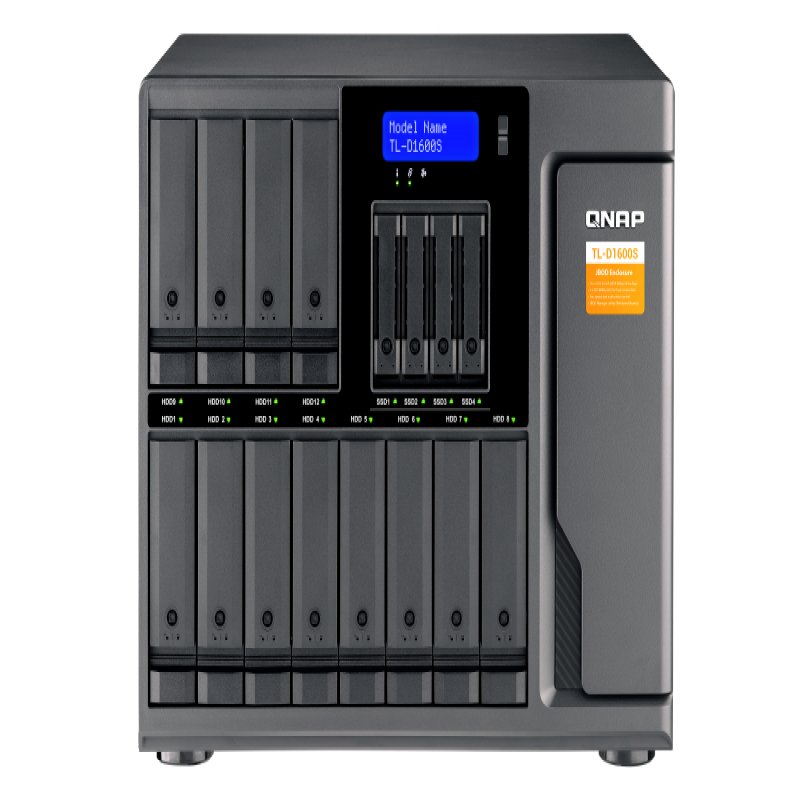 QNAP TL-D1600S/120TB EXOS 16 Bay Desktop TL-D1600S/120TB-EXOS - CMS01