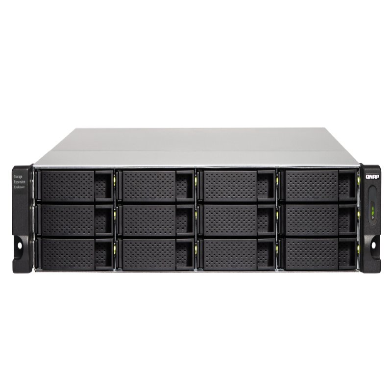 QNAP TL-R1200C-RP/192TB EXOS 12 Bay Rack TL-R1200C-RP/192TB-EXOS - CMS01
