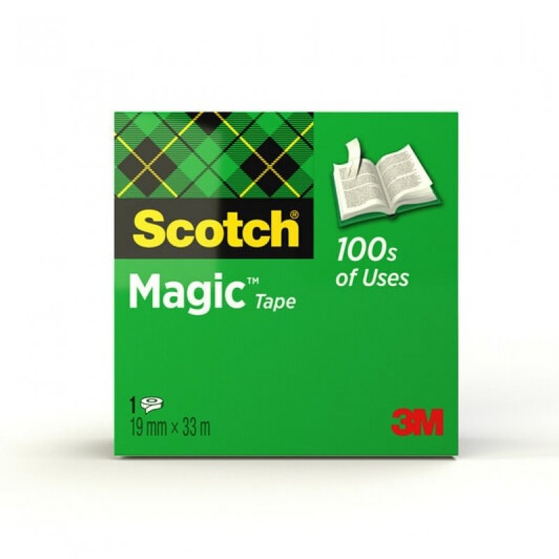 3m uk Scotch Magic Tape Invisible 19mmx33m Matt  8101933 7100024666 - AD01