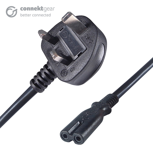 27-0174 connekt gear 3m Uk Male (bs1363) To 2 Pin C7 (figure - NA01