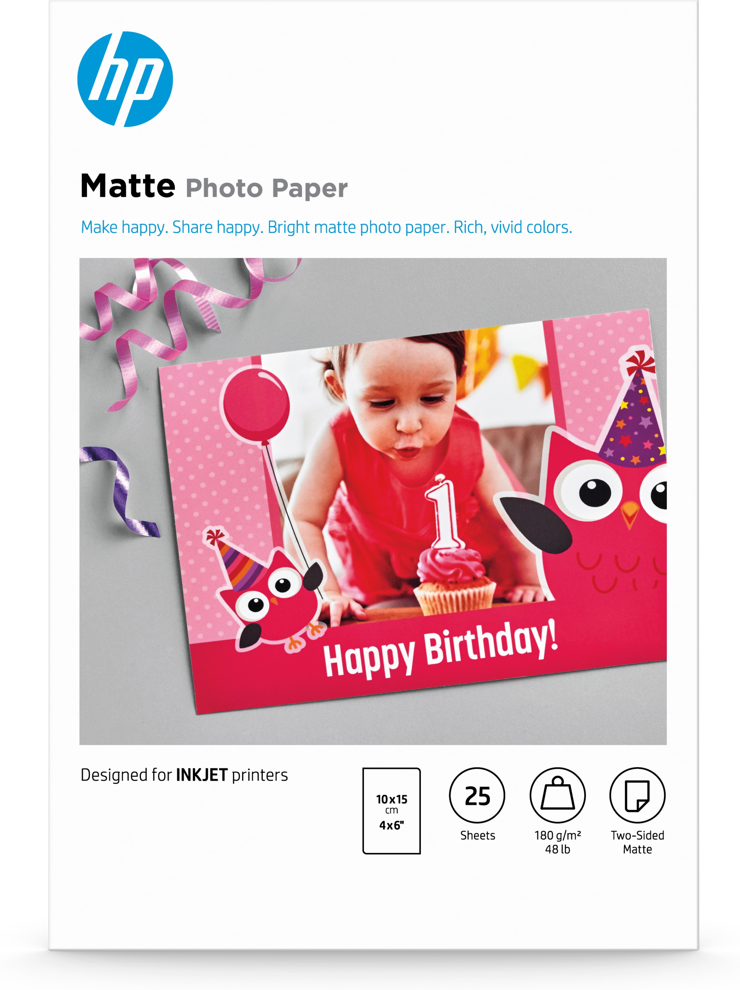 Matte Fsc Photo Paper 4x6 25 Sheet 7hf70a - WC01