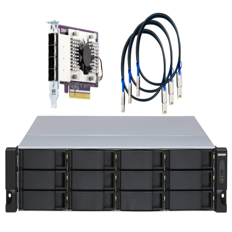 QNAP TL-R1200S-RP 12bay Rackmount TL-R1200S-RP - CMS01