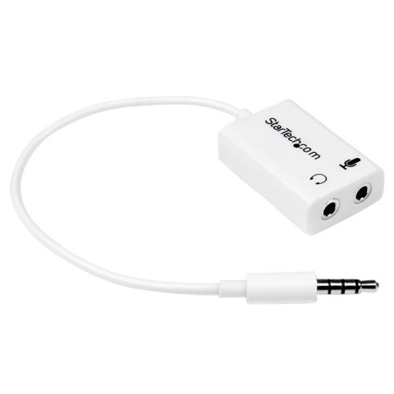 StarTech.com 3.5mm Headset Splitter MUYHSMFFADW - CMS01