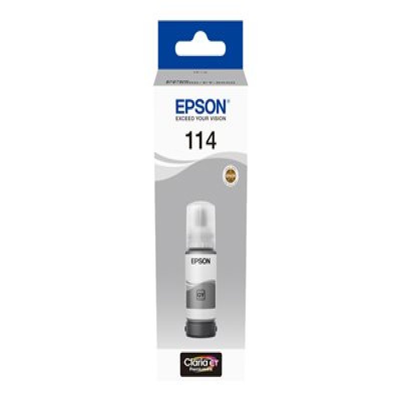 114 Ecotank Grey Ink Bottle C13t07b540 - WC01