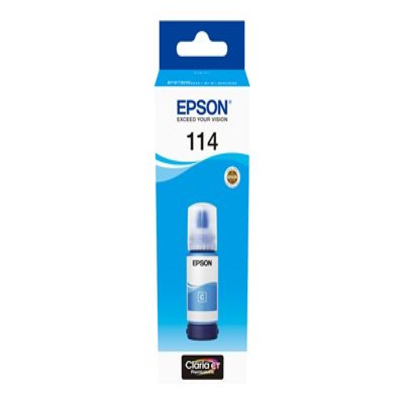 114 Ecotank Cyan Ink Bottle C13t07b240 - WC01