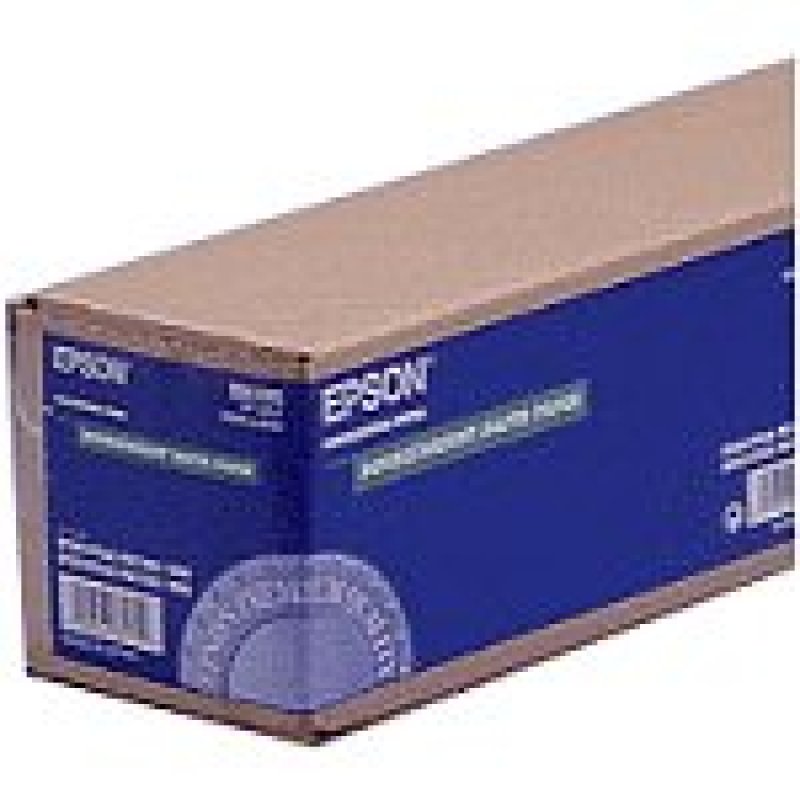 Double Weight Matte Roll 24in X 25m C13s041385 - WC01