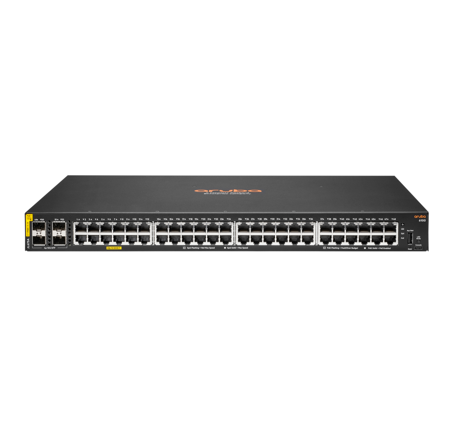 Aruba 6100 48g Cl4 4sfp+ Swch Jl675a - WC01