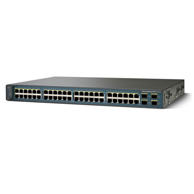 Cisco Catalyst 3560v2 48 10/100+4 Sfp+ipb (stand.) Image 1u/rack Mountable (r4) Ws-c3560v2-48ts-s - xep01