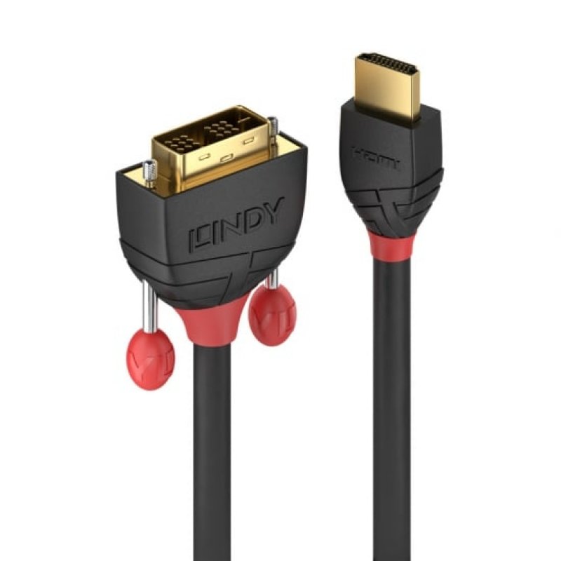 1m Hdmi To Dvi-d Cable Black Line 36271 - WC01