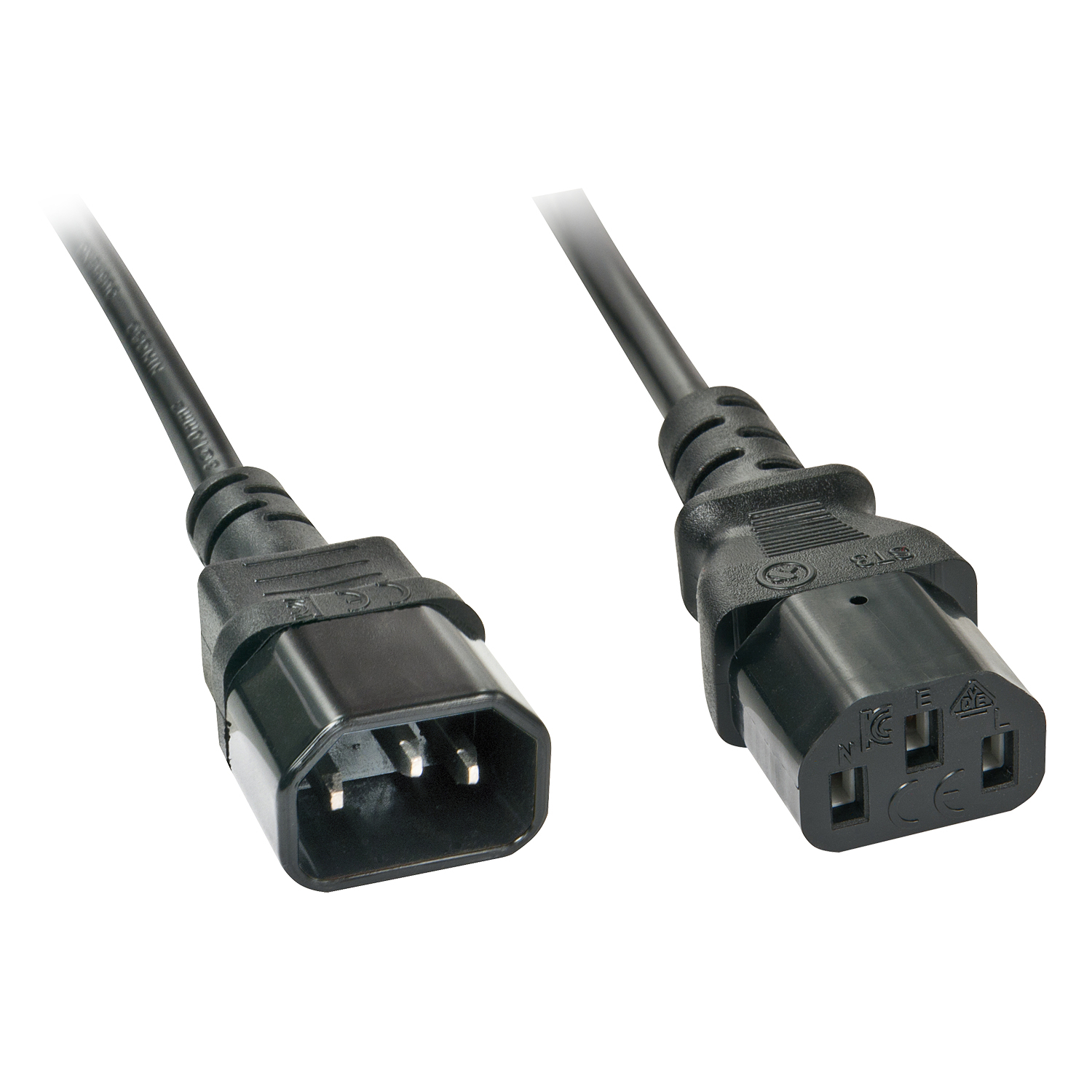 2m Iec Ext Cable Iec C14 To Iec C13 30331 - WC01