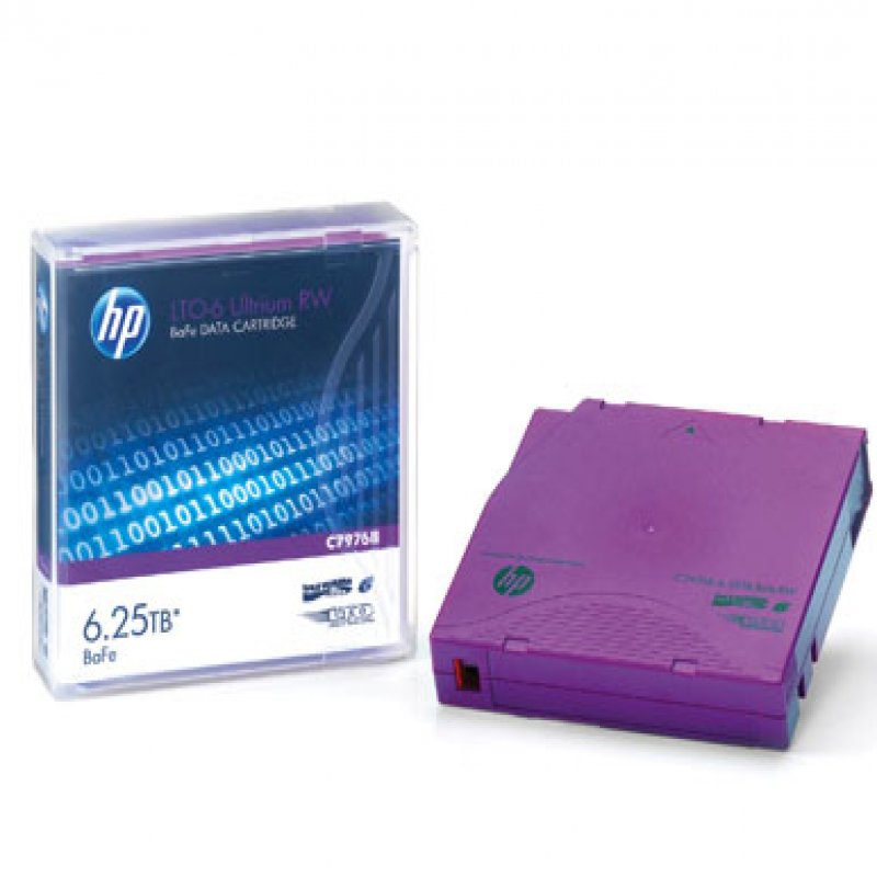 Hp Lto-6 Ultrium 6.25 Tb Bafe Worm C7976bw - WC01