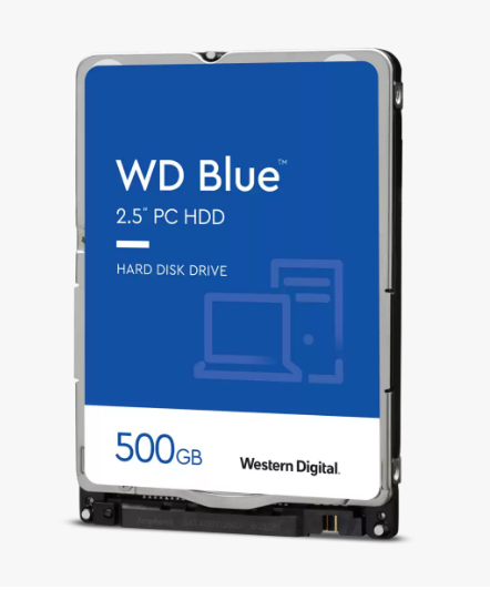 HDD Mob Blue 500GB 2.5 SATA3 6GBs 128MB WD5000LPZX - C2000