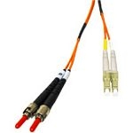 C2G Low-Smoke Zero-Halogen - Patch Cable - LC Multi-mode (M) To ST Multi-mode (M) - 1 M - Fibre Optic - 62.5 / 125 Micron - Orange 85271 - C2000