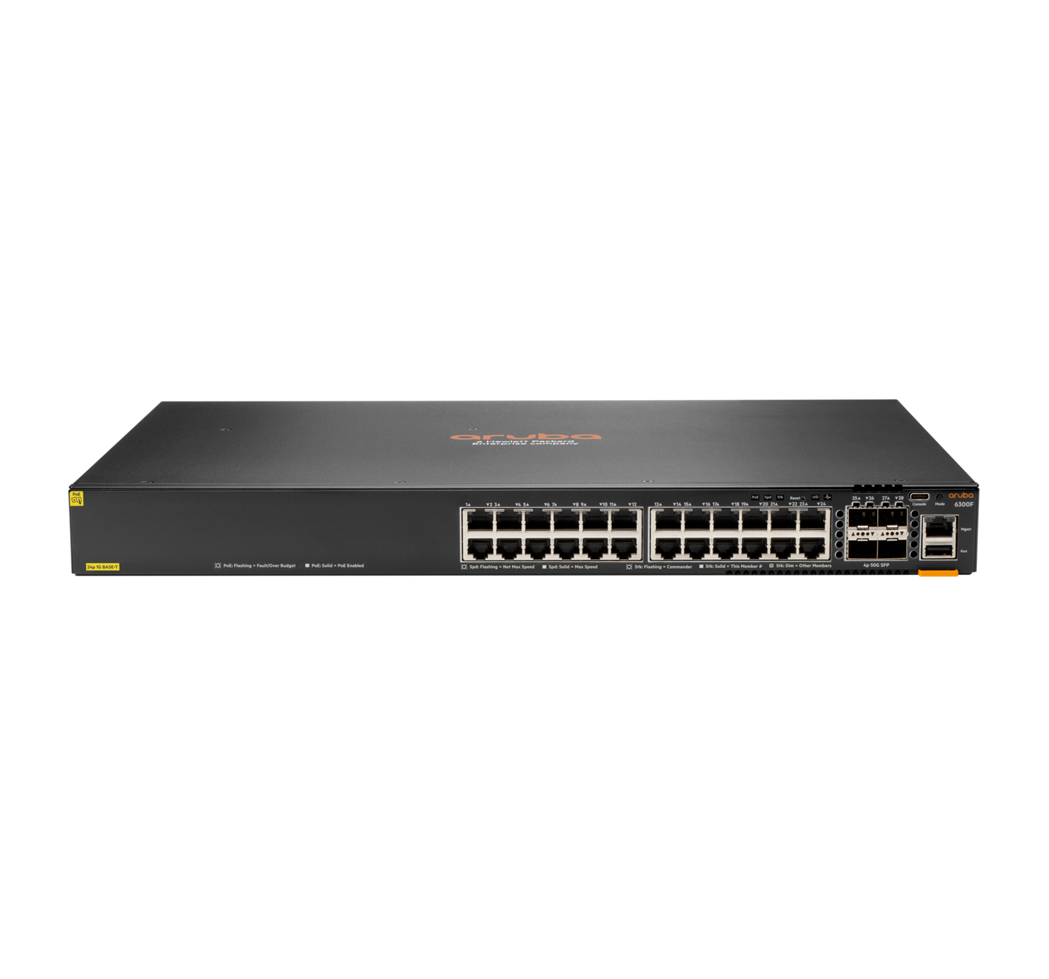 Aruba 6300f 24g Cl4 Poe 4sfp56 Sw Ar Jl666a#abb - WC01