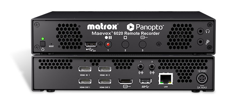 Mvx-rr6020-p matrox Maevex 6020 Remote Recorder - NA01
