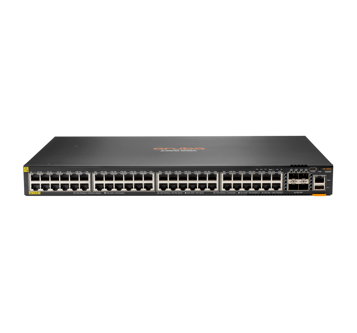 Aruba 6300f 48g Cl4 Poe 4sfp56 Sw Ar Jl665a#abb - WC01